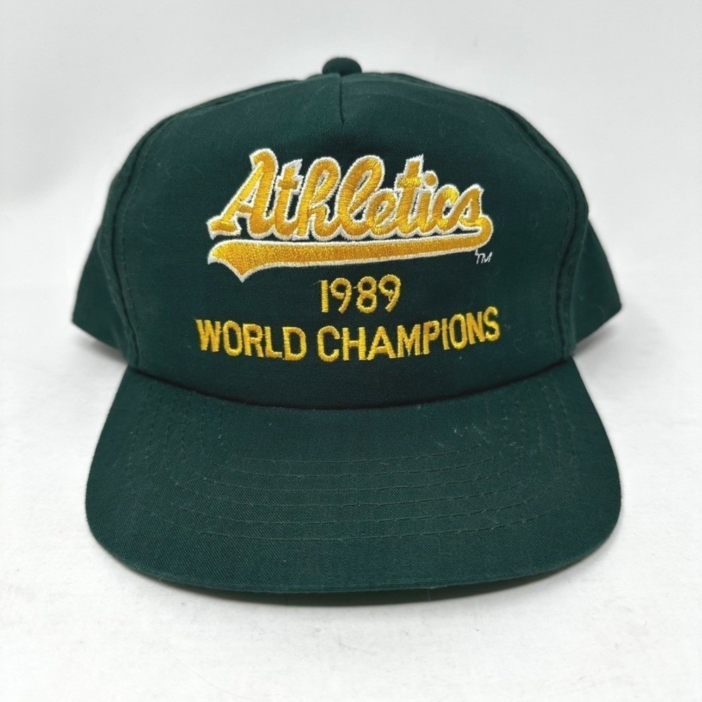 VTG Sports Specialties Oakland Athletics 1989 World Champions Snapback Hat